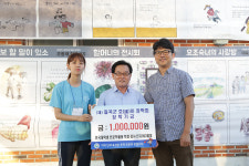 인문학활동 참가 대학생, 칠곡군 장학금 전달