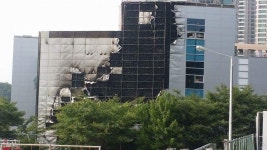 포항농협 하나로마트·본점 신축공사장 화재