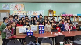 포항은하수로타리, 지역아동센터에 선물 전달