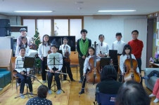 포항 유강초 담장이 앙상블 위문 공연