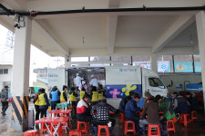 울진, 참! 좋은 사랑의 밥차 출발