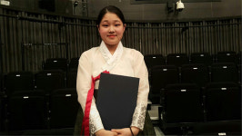 포항예고 서희수 학생 전국 국악경연대회 전체 대상