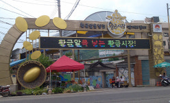 김천 황금시장, 예술 입혀 더 세련되고 활기차다