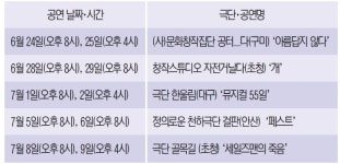 배우와 호흡 소극장만의 매력 담뿍