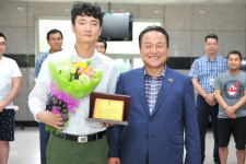 군위군 문화체육사업소, 베스트 직원 권동현씨 선정