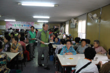 경산 세명병원, 보은의 집서 급식봉사