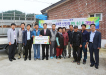 젖소개량사업소 기증 한우 송아지 5마리 전달