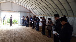 영주시, 강황 유효성분 강화기술 개발 현장평가회