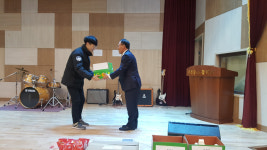 문경 가은읍 새마을協, 수험생에 찹쌀떡 전달
