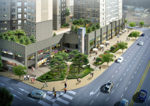 화성산업, 침산 화성파크드림 대단지 상가분양