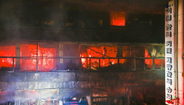 사진으로 보는 대구서문시장 화재 현장