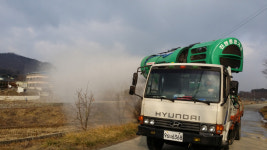 상주지역 농민들 AI 완벽차단 나섰다