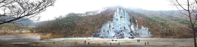 영주시, 영주댐 인근 높이 61m 금강비룡폭포 조성