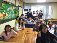 포항 은하수로타리, 지역아동센터에 신발장 기증