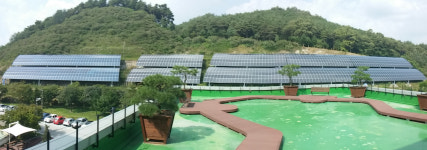 봉화군 동편 주차장 태양광발전시설 추가 설치