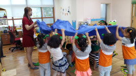 군위초 병설유치원, 이색 퍼포먼스 수업 ‘눈길’