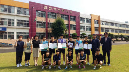 김천여중 배드민턴, 여름철 종별선수권 단체전 3위