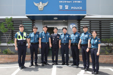 김준식 고령경찰서장, 파출소 초도방문