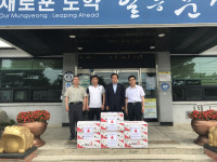 오미원·대경축산, 저소득층 가구위해 나눔 실천