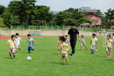 상주 중앙초 병설 유치원, 축구 프로그램 참여
