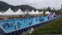 포항시, 봉좌마을·봉산마을 야외물놀이장 개장