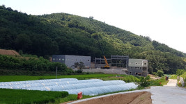 칠곡 포남1리 주민들 폐기물 분쇄·용융 수지공장 반대