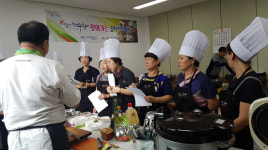 (주)정오아카데미 영일고등학교점 | 포항시, 구룡포서 영일만해수찬 요리아카데미 '호응'