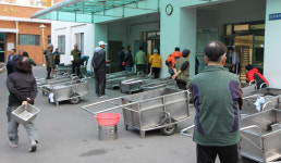 대구시립희망원, 60년 이어온 손수레 급식 폐지