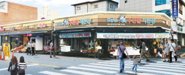 상주시, 풍물시장 에너지 절약형 간판 교체
