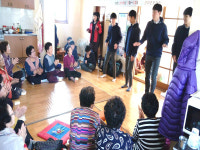 군위 의흥중, 경로당 방문·위문 행사