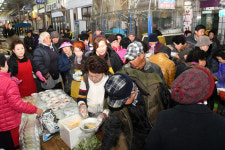 신영주번개시장, 먹거리 한마당 열려