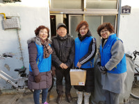 포항 중앙동, 취약계층 방문 참나눔사업 물품 전달