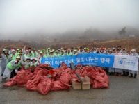 K-water 경북북부권지사, 평은면 주민들과 영주댐 정화활동