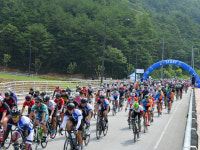 2018 마스터즈 사이클 영주투어 영주댐 일주도로서 개최