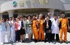 청도소방서, 윤성요양병원에 표창패 시상