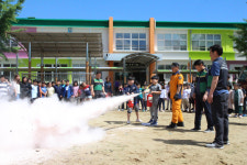 포항북부소방서, 청하초 소방안전체험 행사