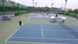 상주서 국제규모 테니스대회 10일까지 열전