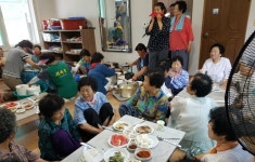 안동 풍산읍새마을부녀회, 어르신 건강기원 복달임 행사