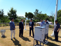 남재철 기상청장, 40.5℃ 기록 경산 하양서 폭염대응 점검