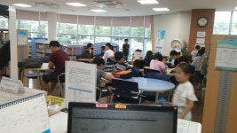 문경시립모전도서관, 어린이 이용객 문전성시