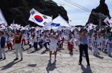 화랑 혼 담긴 태권도로 독도 지켜요