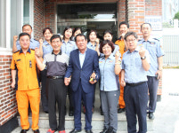 윤창욱 경북도의원, 구미 지역 경로당 방문···애로사항 청취