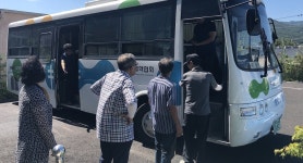 군위군보건소, 취약계층 무료 결핵 엑스선 이동검진