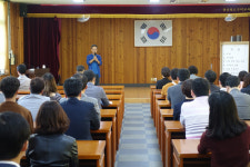 구미교육지원청, 고려대 이현교 교수 초청 교육 실시