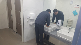 중부내륙고속도로 문경주유소, 화장실 리모델링 고객만족