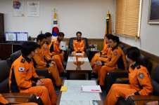 상주소방서, 구급대원 간담회·특별교육 실시