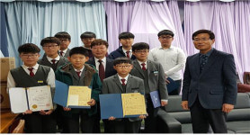 예천 대창중 학생들, 각종 대회 입상… 학교 명예 드높여