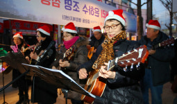 [포토뉴스] 은하수 조명 수놓은 포항 불종거리