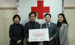 민복기 대구·경북피부과의사회장, 1000만원 약정 전달