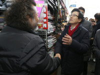 [포토] 황교안 전 국무총리, 대구 서문시장 방문